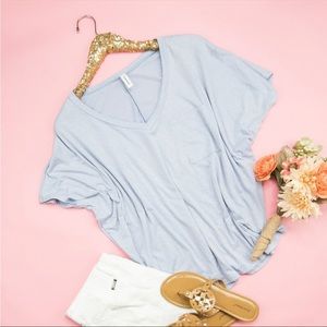 Periwinkle top